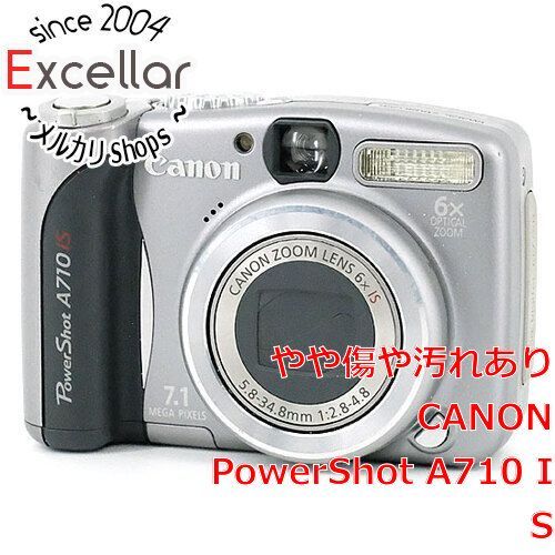 bn:13] Canon製 割引 PowerShot A710 IS 710万画素 本体のみ