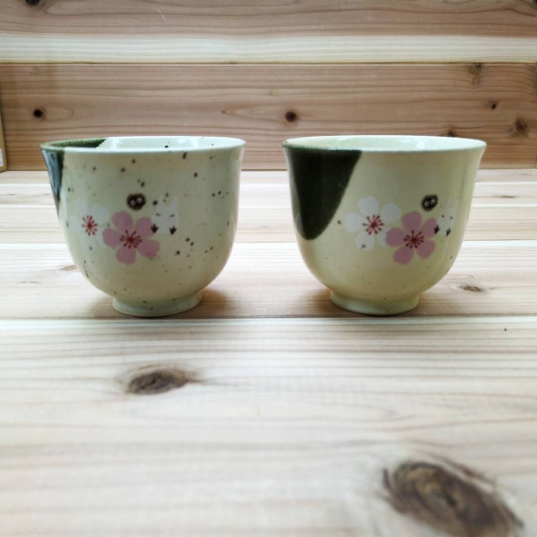 まとめ売り 新品 3点セット 急須 湯呑 となりのトトロ 美濃焼き