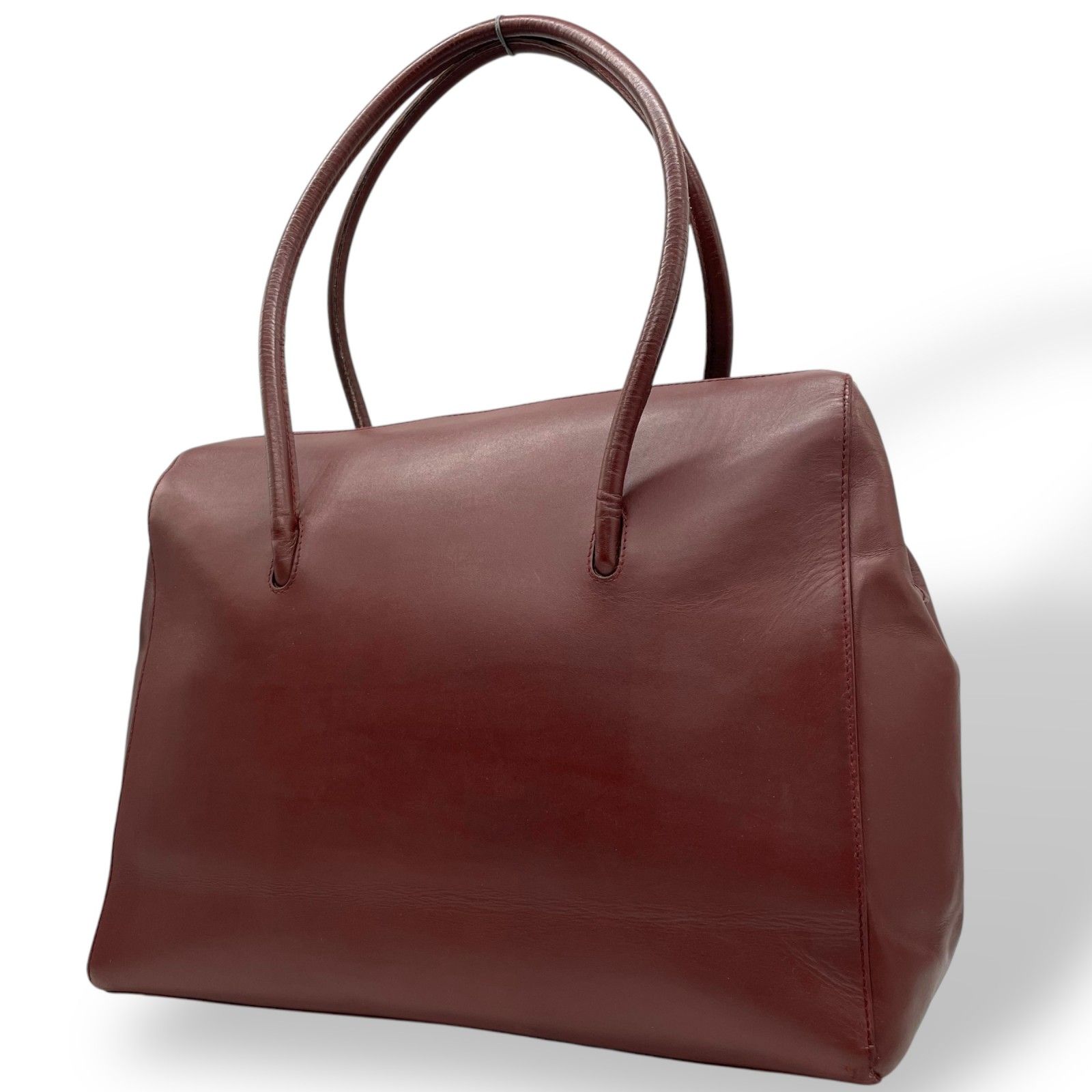 美品】Cartier カルティエ トートバッグ ハンドバッグ 大容量 肩掛け 