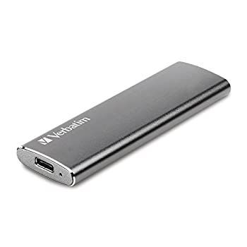 【中古】Verbatim vx500?480?GB外部ソリッドステートドライブ???USB 3.1タイプC???500?MB/s最大読み取り転送レート???440?MB/s最大書き込み転送レート???