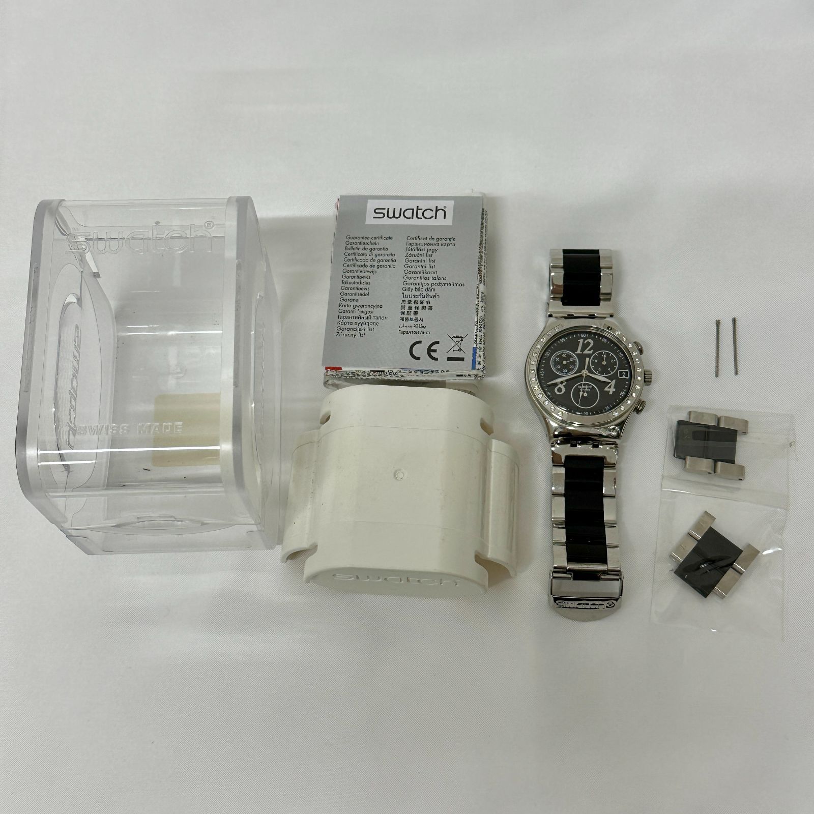 スウォッチ アイロニー クロノグラフ Swatch IRONY 腕時計