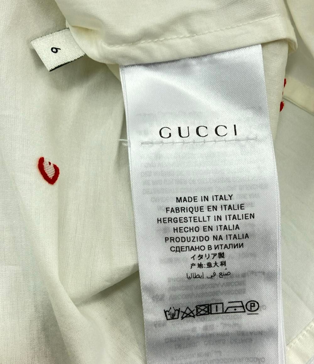 GUCCI フルーツ柄 長袖シャツ イタリア製 GUCCI（シャツ/ブラウス(長袖