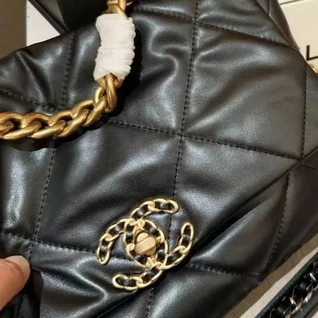 CHANEL シャネル チェーン ショルダー ハンドバッグ ブラック 美品