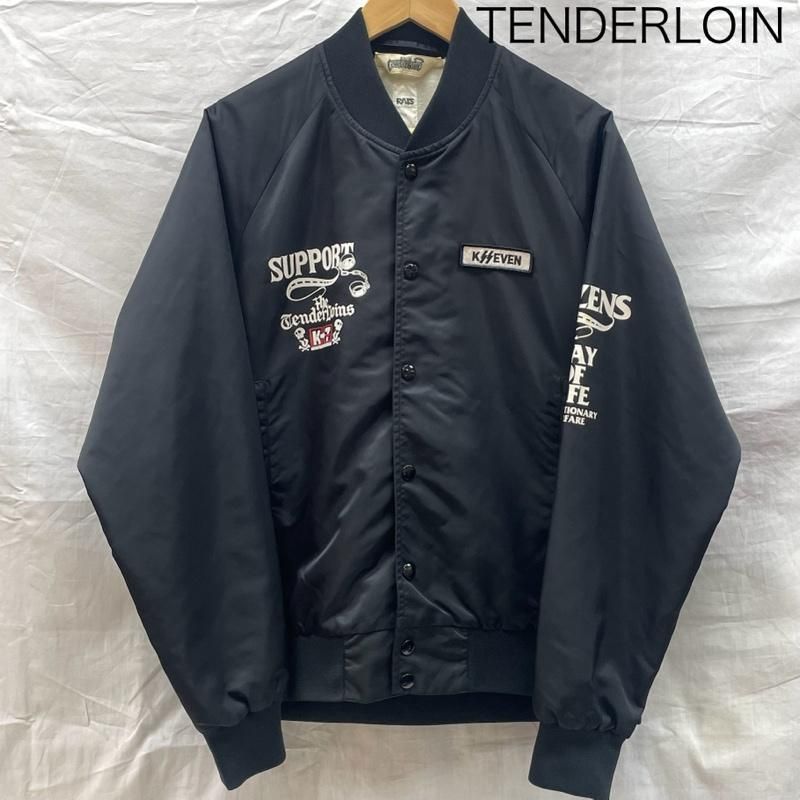 TENDERLOIN テンダーロイン ジャケット 上着 ジャンパー ブルゾン ×RATS ラッツ STADIUM JKT スタジャン KSSEVEN WAY OF LIFE MA-1