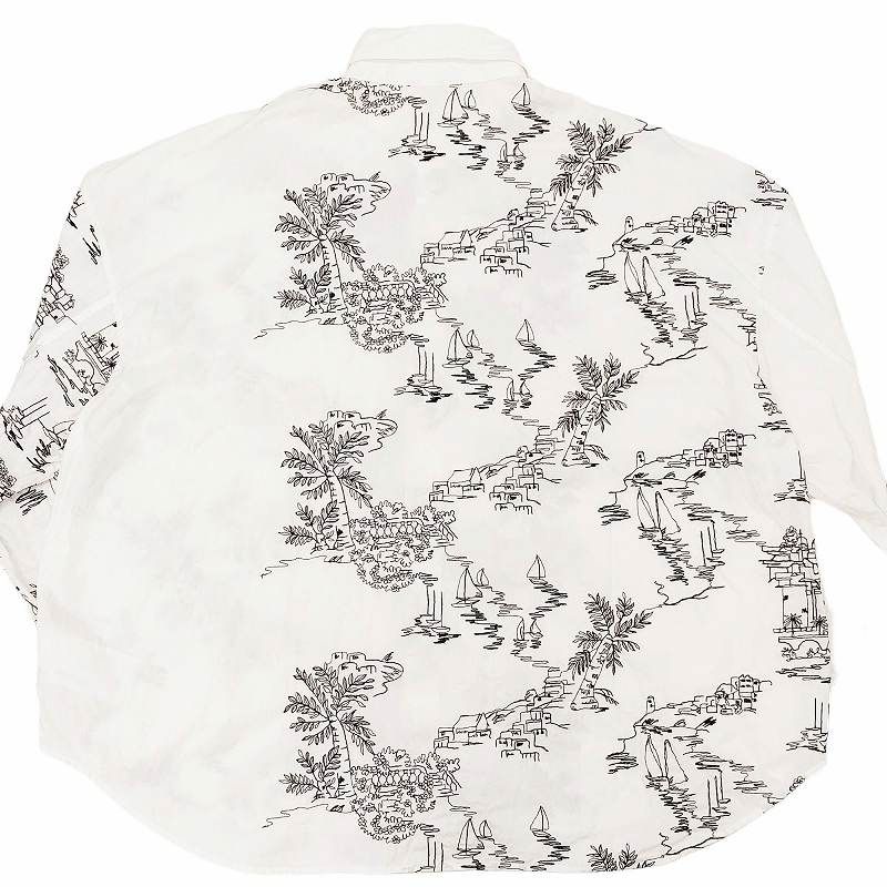 セール】コットンリネンウールスラブ ロングシャツワンピース
