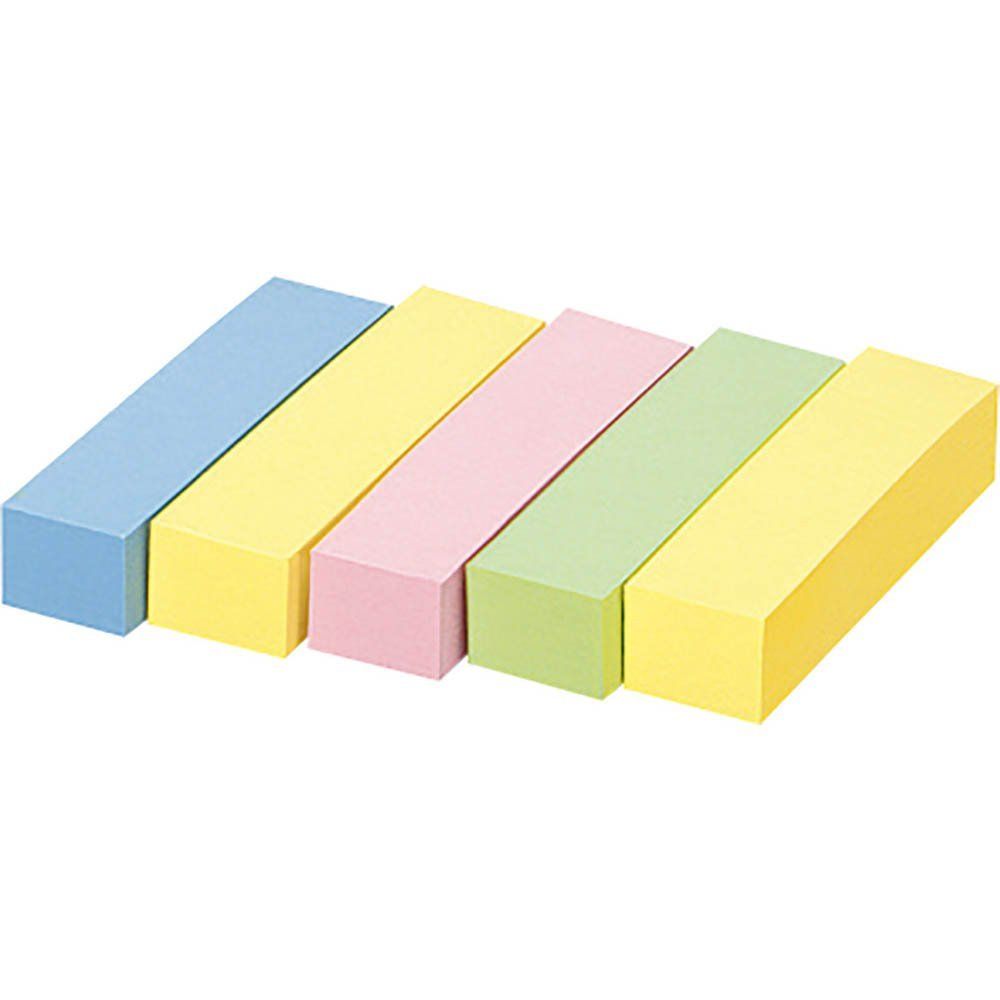 まとめ買い コクヨ タックメモ 超徳用 付箋タイプ 52×14.5mm 100枚×50冊 4色ミックス メ-3015 ×3セット