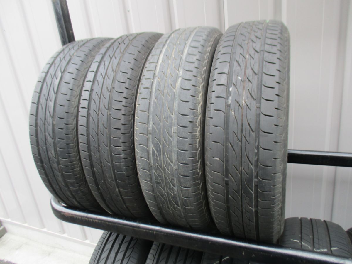 155|65R14 75S ブリヂストン ECOOIA NEXTRY 4本 T54700328 インボイス領収書発行