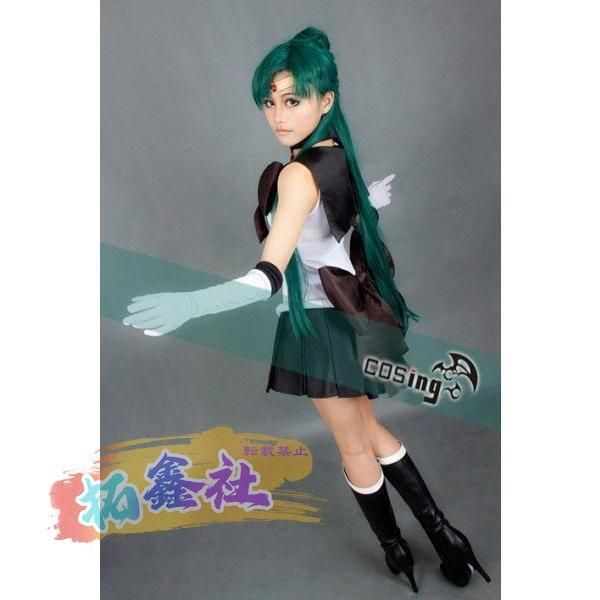 コスプレ衣装 美少女戦士 セーラー 冥王せつな プルート ウィッグ ブーツ コスチューム アニメ オールシーズン ハロウィンコスチューム IMPECCABLEHEALTHCARESERVICES_COM
