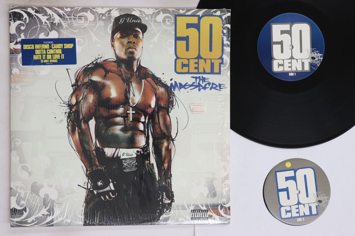 2LP 50 Cent Massacre B00043170 Violator G Unit Entertainment Interscope US |00660
