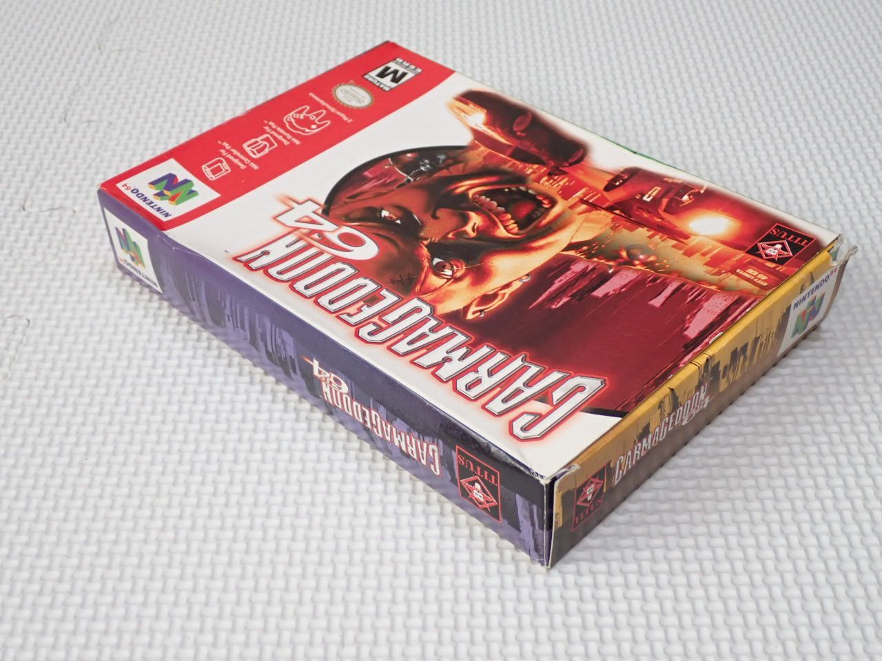 NINTENDO 64 - N64★CARMAGEDDON 海外版 北米版 端子清掃済 N64☆CARMAGEDDON 海外版 北米版 端子清掃済☆箱付・説明書付