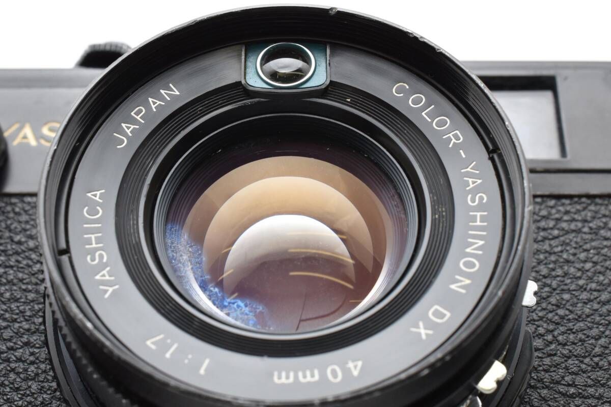 上美品☆保証付☆ Yashica Electro 35 GX ブラック☆完動品 ヤシカ YASHICA ELECTRO35 GX ブラック 完動美品 ヤシカ YASHICA