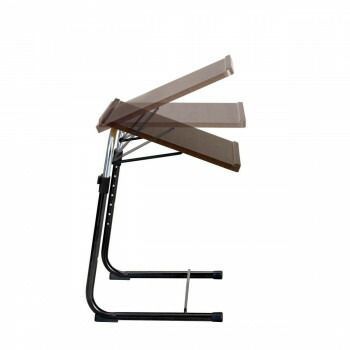 弘益 KOEKI UTILITY フォールディングサイドテーブル ブラウン FLS1BR