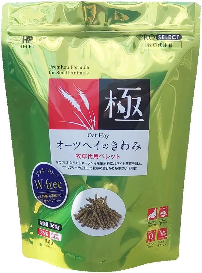 同梱不可 12個セット ハイペット プロセレクト オーツヘイのきわみ 360g