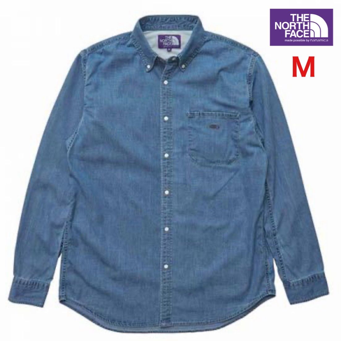 THE NORTH FACE / PURPLE LABEL Light denim shirt