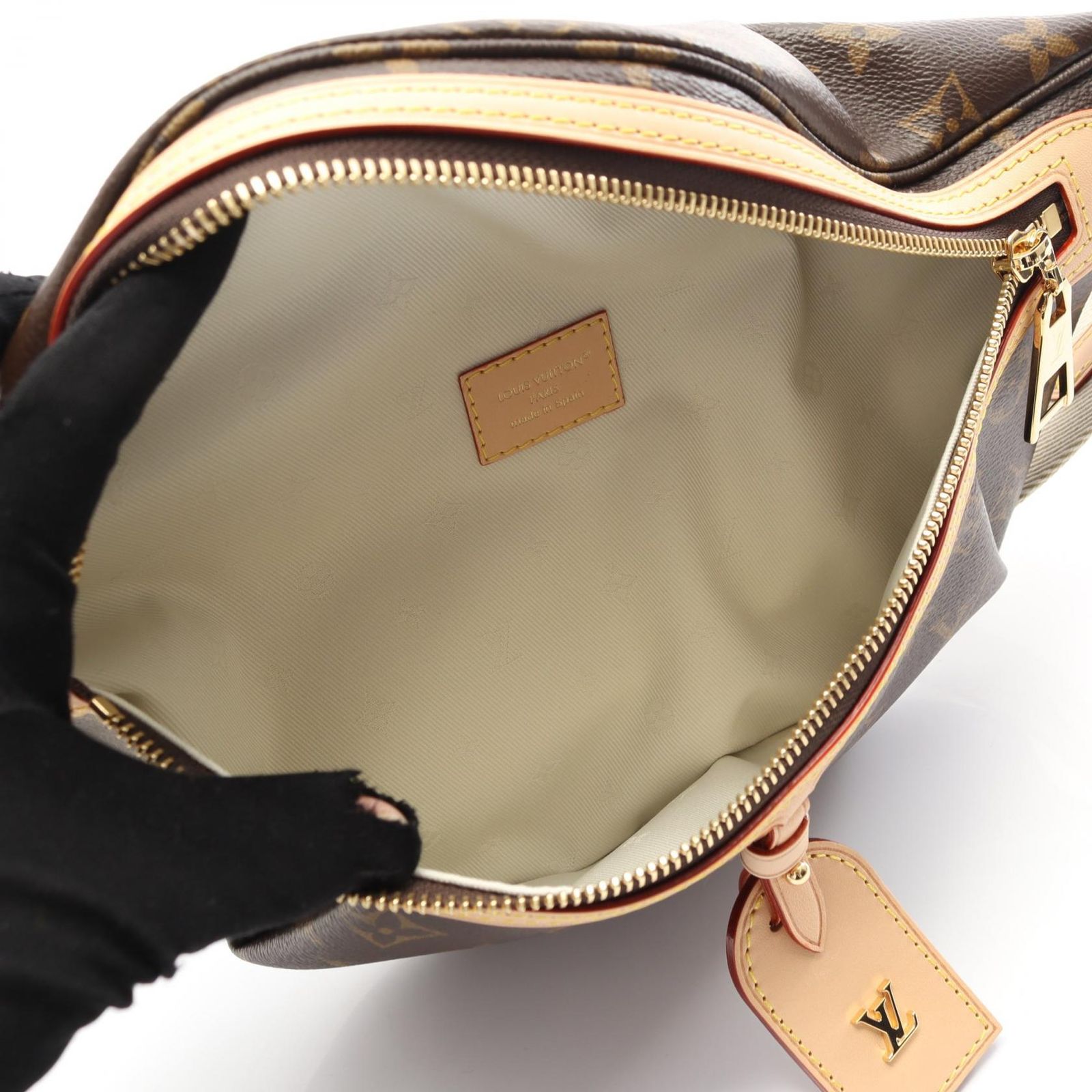 ルイ ヴィトン LOUIS VUITTON ウエストバッグ ボディバッグ ハイ ライズ M46784 PVCコーティングキャンバス レザー ハイ ライズ レディース DECORATOM_COM_BR