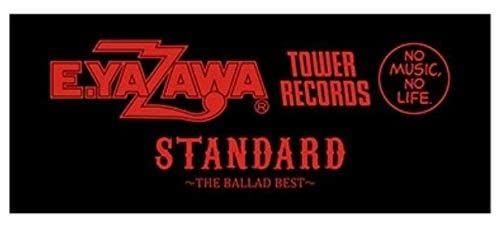 矢沢永吉 × TOWER RECORDS 「STANDARD」 フェイスタオル II ブラック＋「α」 