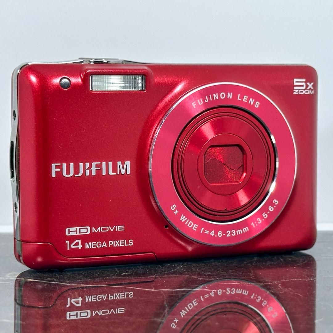 美品✨　FUJIFILM XF1 デジカメ　レッド Amazon | FUJIFILM デジタルカメラ XF1 光学4倍 レッド F FX-XF1R