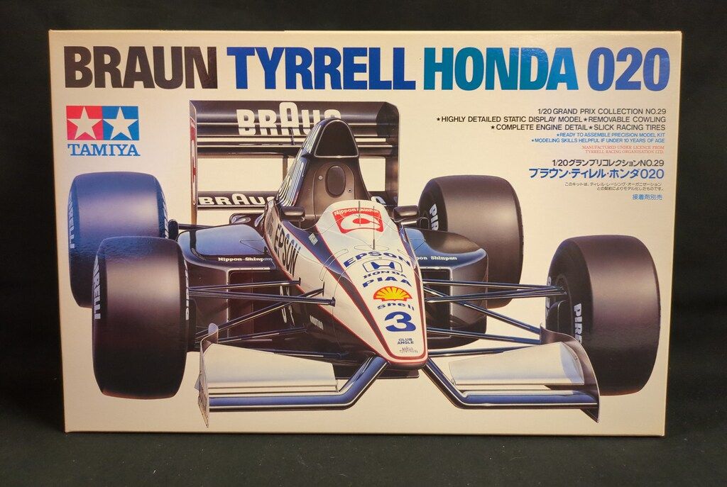 タミヤ 1/20グランプリコレクション ブラウンティレルホンダ020
