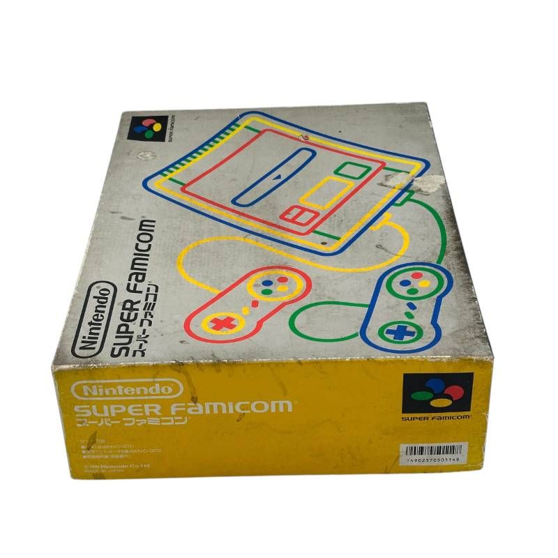 倉庫保管 スーパーファミコン 本体 SHVC-001 完品 保証書一致 説明書あり 外箱難 SFC UP786_INFO