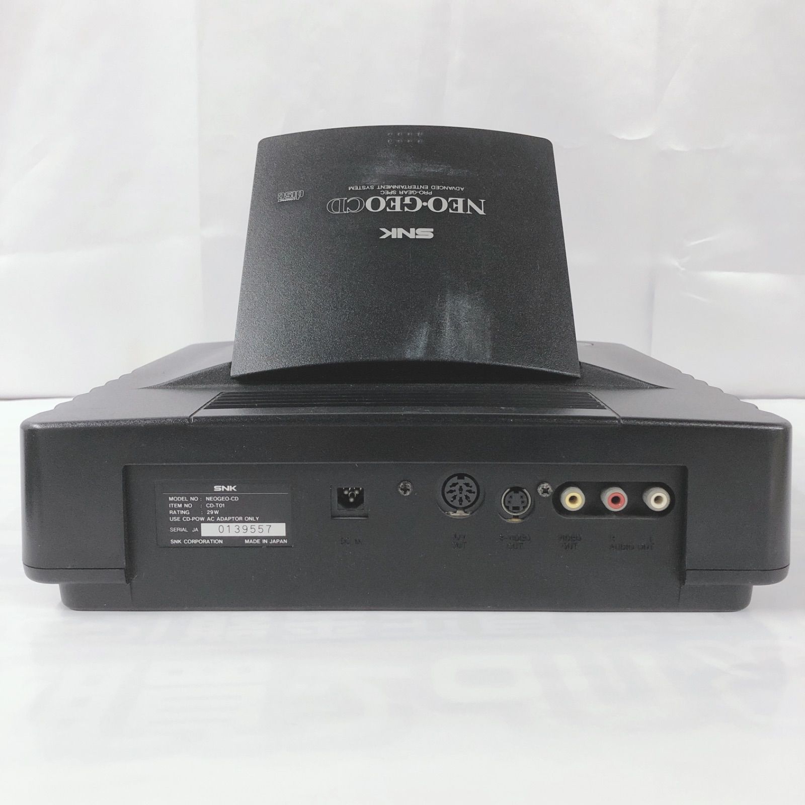 ネオジオCD 本体 フロントローディング NEO-GEO CD ネオジオCD 本体