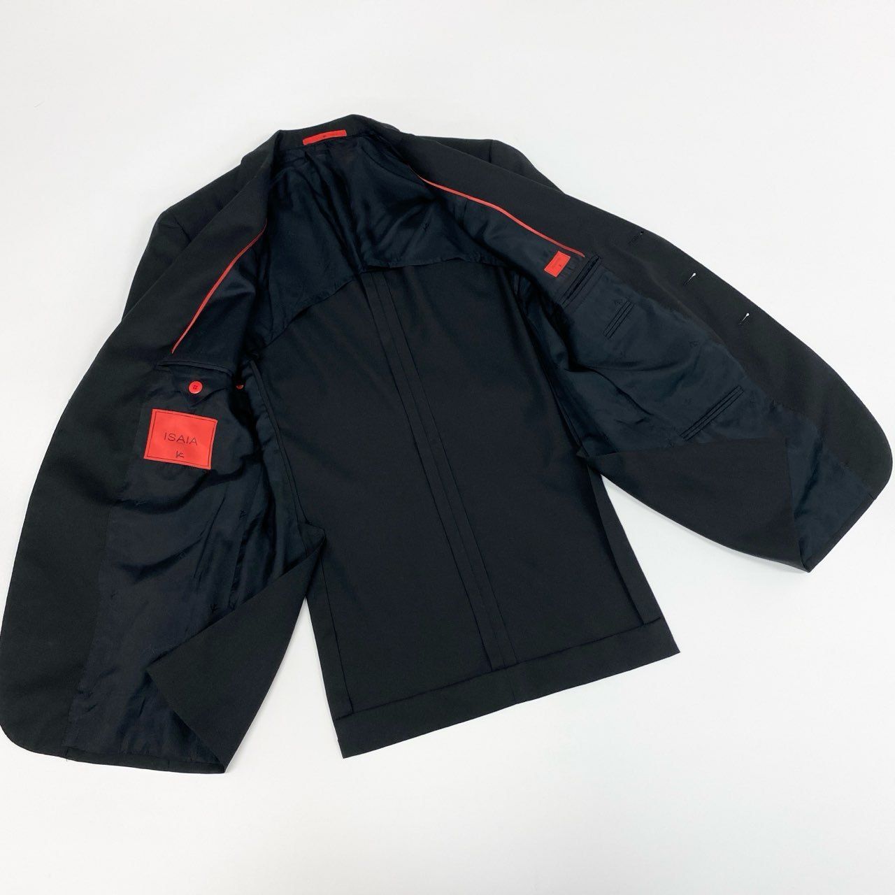 87f24 《美品》 ISAIA NAPOLI イザイア シングルスーツ