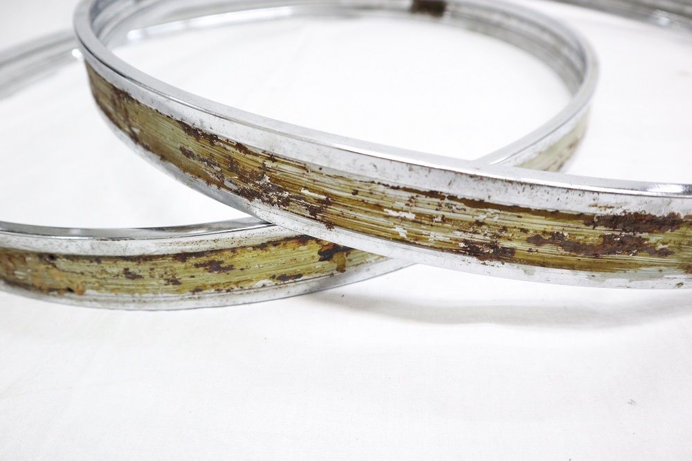 バスドラム用メタルフープ 20インチ用ペアUO-06042110