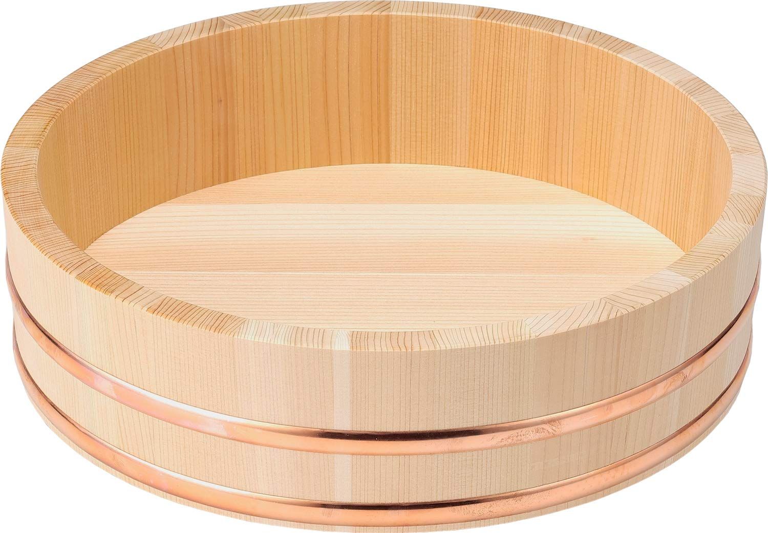 木曽工芸 おひつ 日本製 木製 さわら 寿司飯台 39cm 約1升用 FH-39