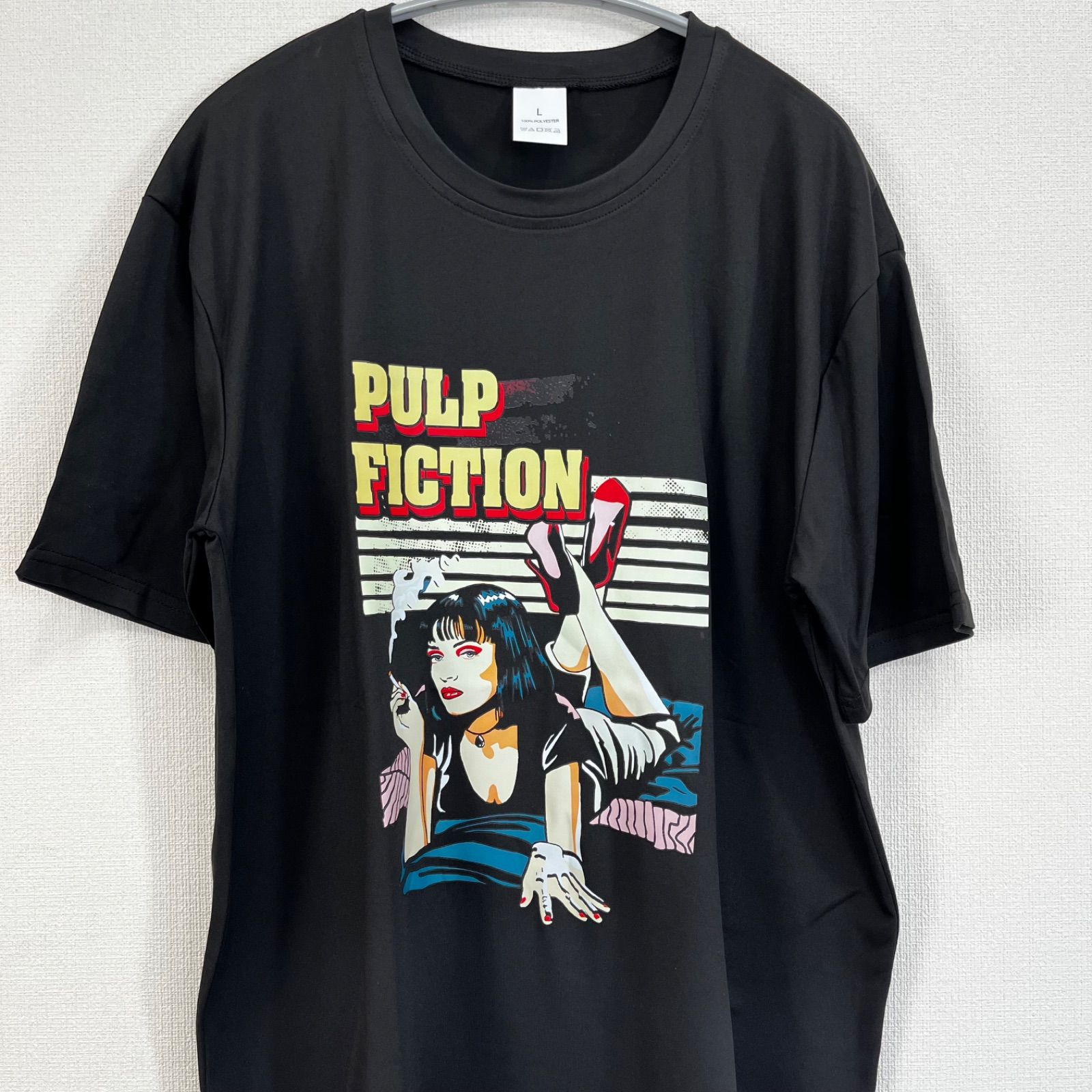 新品 パルプフィクション PULP FICTION Tシャツ イラスト 映画 