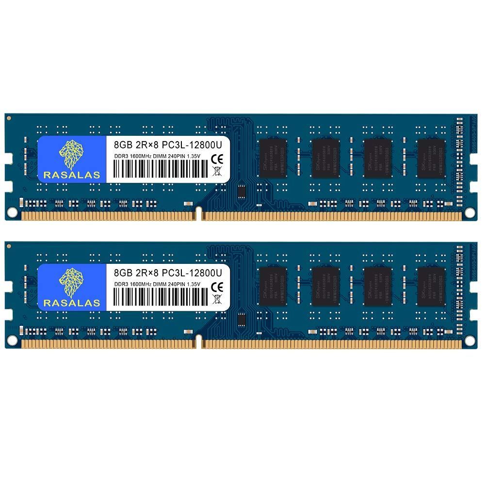 デスクトップPC用メモリ 8GB×2枚 240pin DDR3-1600 プリンストン DOS/V