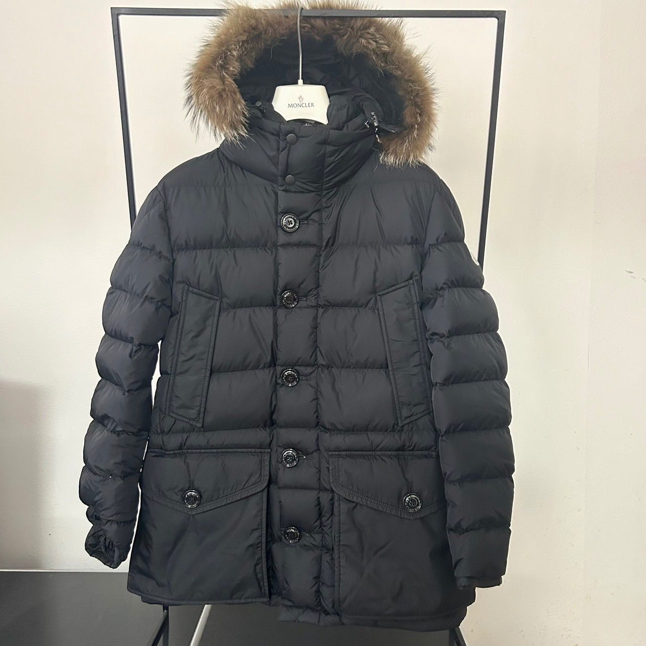 *MONCLER2023/24 秋冬【CLUNY 】ファー付きダウンジャケット MONCLER ダウンジャケット CLUNY モンクレール☆2023〜2024秋冬