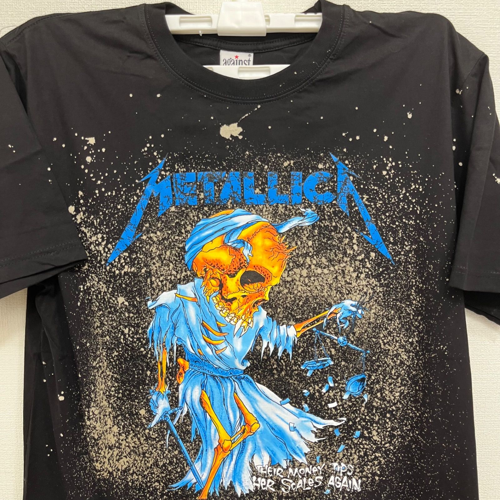 新品】Metallica メタリカ バンドTシャツ メンズ 半袖 バンティー