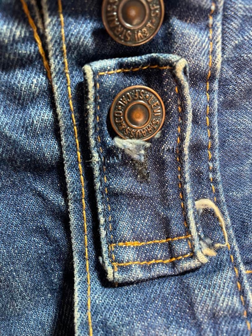 NT01477濃紺リーバイス70505デニムジャケット