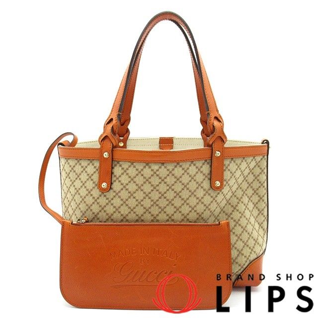GUCCI GUCCI グッチ トートバッグ GGキャンバス 269878 520981 ポーチ