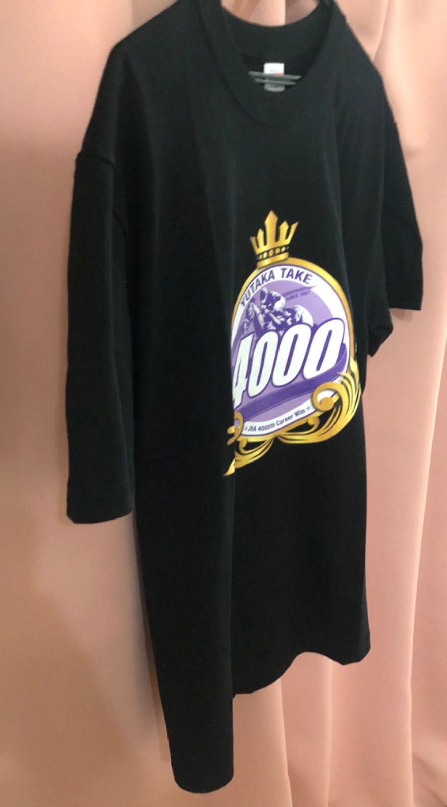 古着 ୨୧⑅ JRA 武豊 騎手 通算4000勝達成記念 Tシャツ