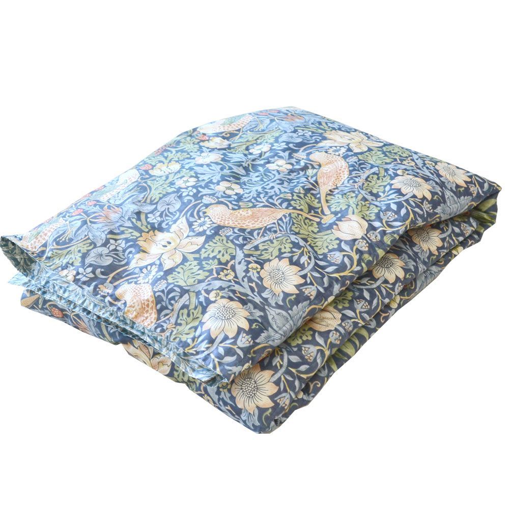 モリスギャラリー サンダーソン 羽毛ハーフケット いちご泥棒 モリスギャラリー サンダーソン 羽毛ハーフケット いちご泥棒