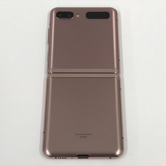 Galaxy Z Flip 5G SCG04 au ミスティックブロンズ 本体 n06206 - メルカリ