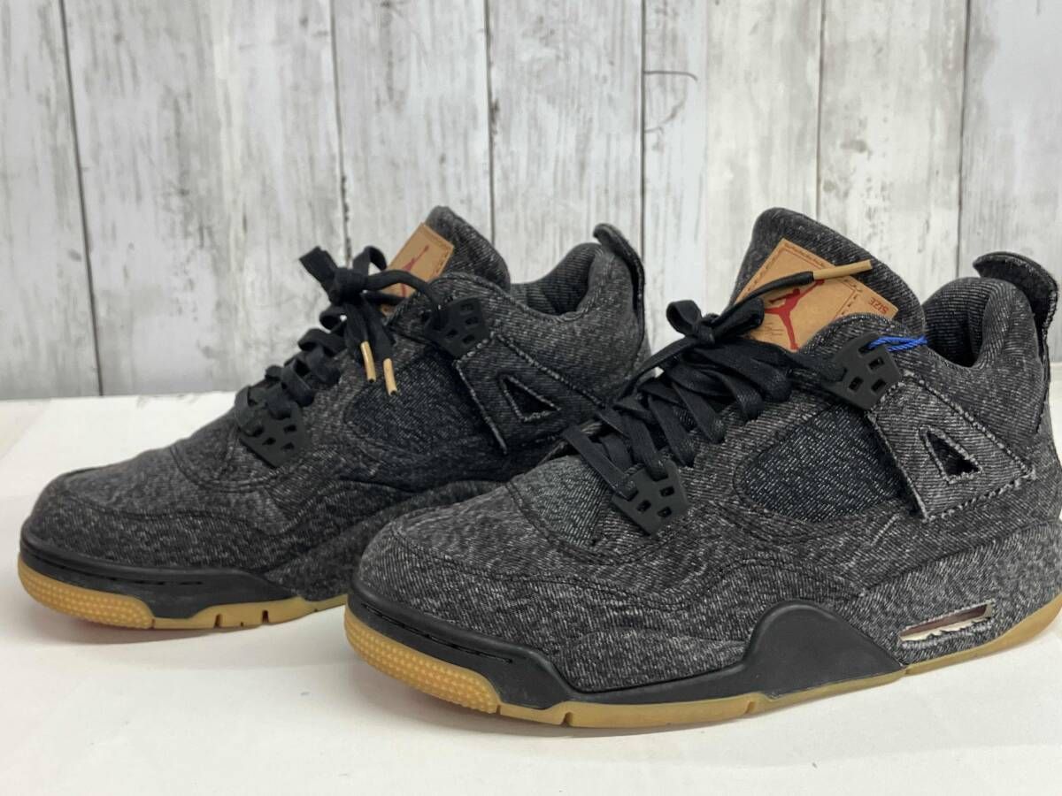 鑑定済み】NIKE AIR JORDAN4 RTR LEVIS NRG BG スニーカー ナイキ エア 