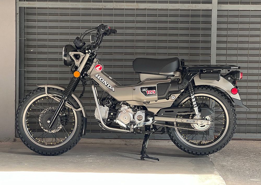 Dax125/ダックス125 ハンターカブ/CT125 モンキー125/Monkey125 ドライブスプロケットカバー銀 SNIPER スナイパー SP0161S