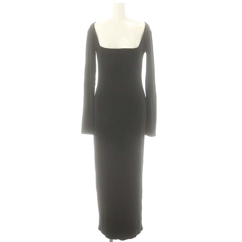 アマテラス　ドレス 2月上旬発送】Dreamy×WABISABI style up camisole dress / 墨(black