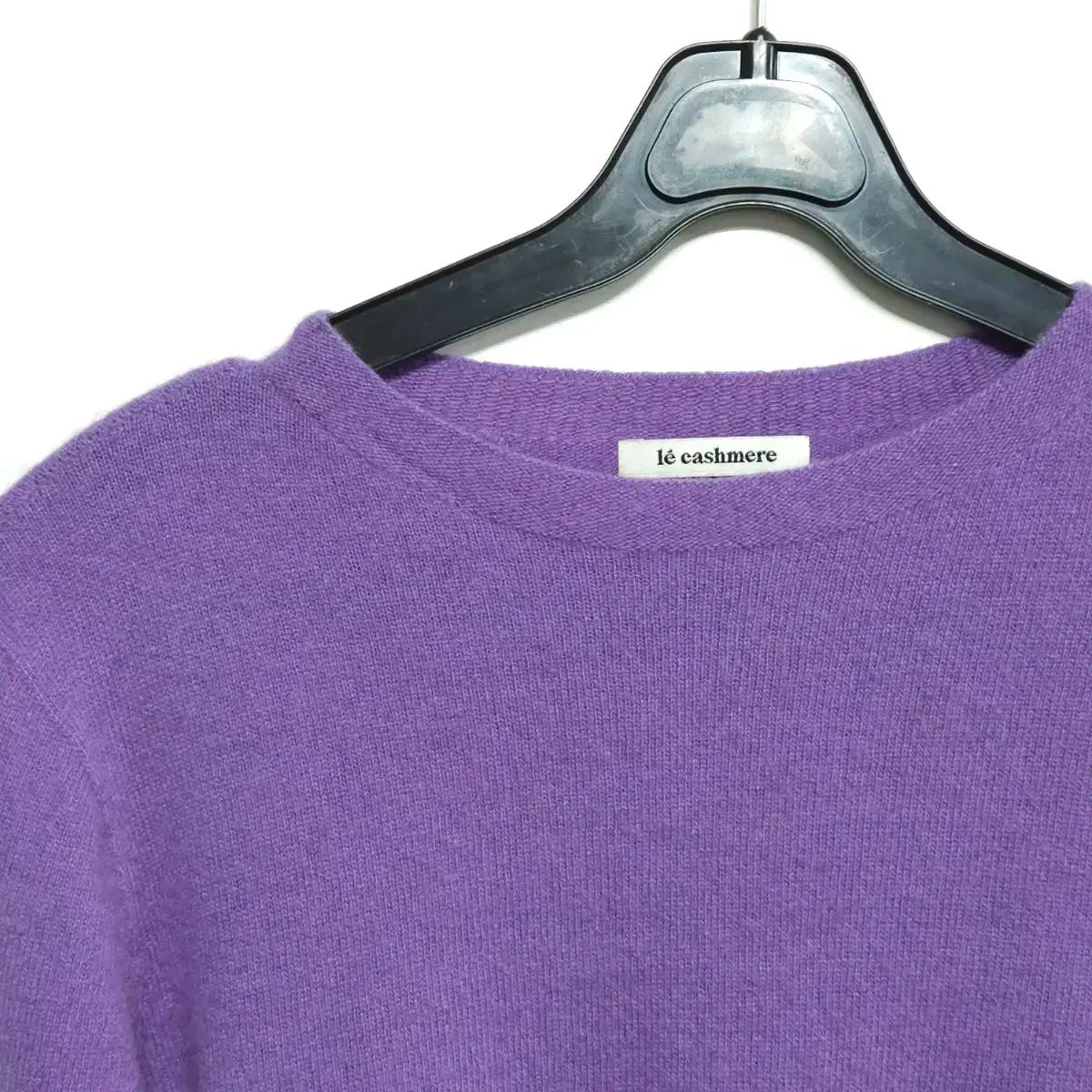 カシミア Le Cashmere カシミアニット PURPLE パープル