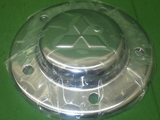 デコトラ クロムステーション フロントハブキャップ ボルト付 2枚 WWW_JUNGLEEDGE_COM