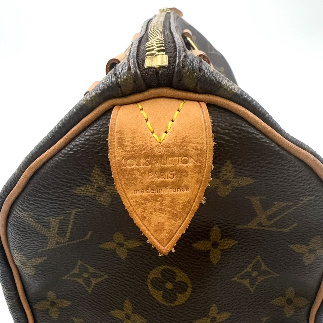 LOUIS VUITTON スピーディ25 モノグラム モノグラム レザー×PVC