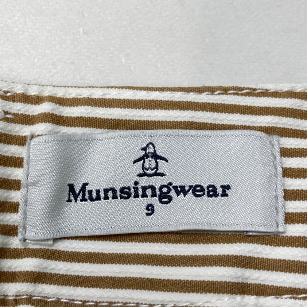 サイズ：9 MUNSING WEAR マンシングウェア クロップドパンツ
