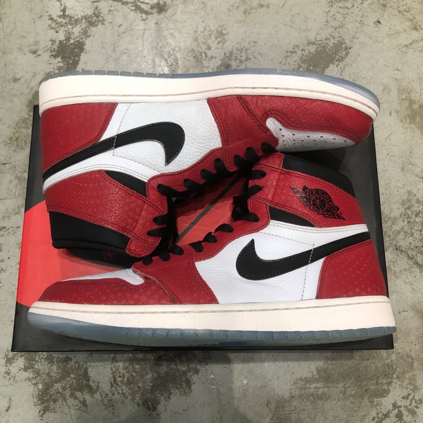 NIKE Spiderman Air Jordan 1 Origin Story エアジョーダン1