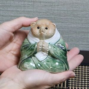 信楽焼 縁起物 陶器 タヌキ たぬき 置物 狸 やきもの しがらき