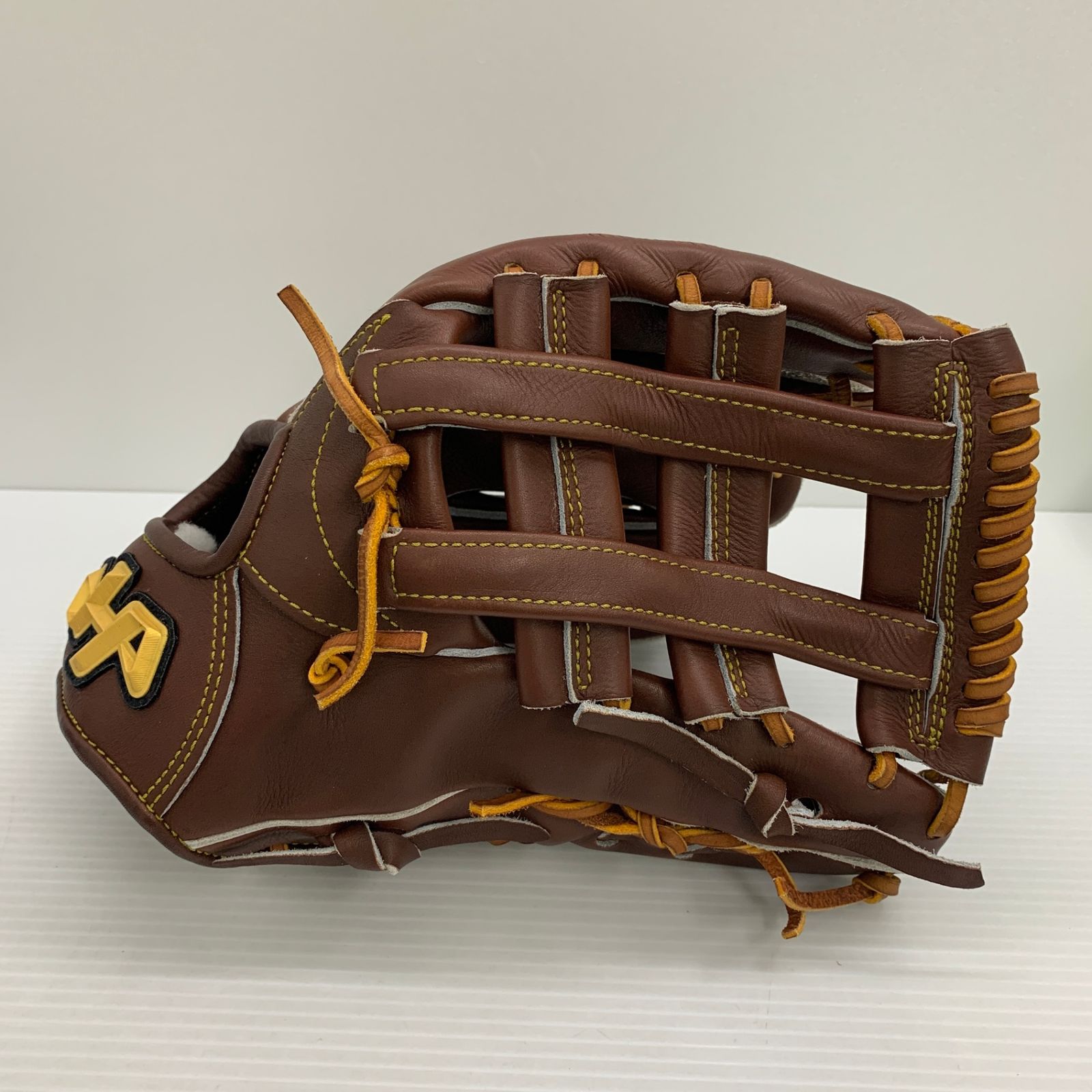 中古品 ハタケヤマ HATAKEYAMA 硬式 外野手用グローブ G-42eb 坂口型 4021 中古品 ハタケヤマ HATAKEYAMA 硬式 外野手用グローブ G-42eb