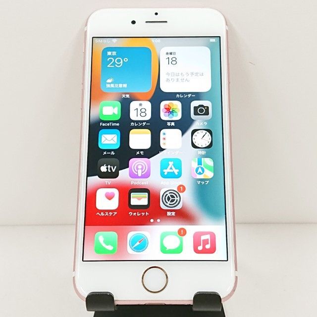 iPhone6s 64GB SIMフリー ローズゴールド 送料無料 本体 c13630 