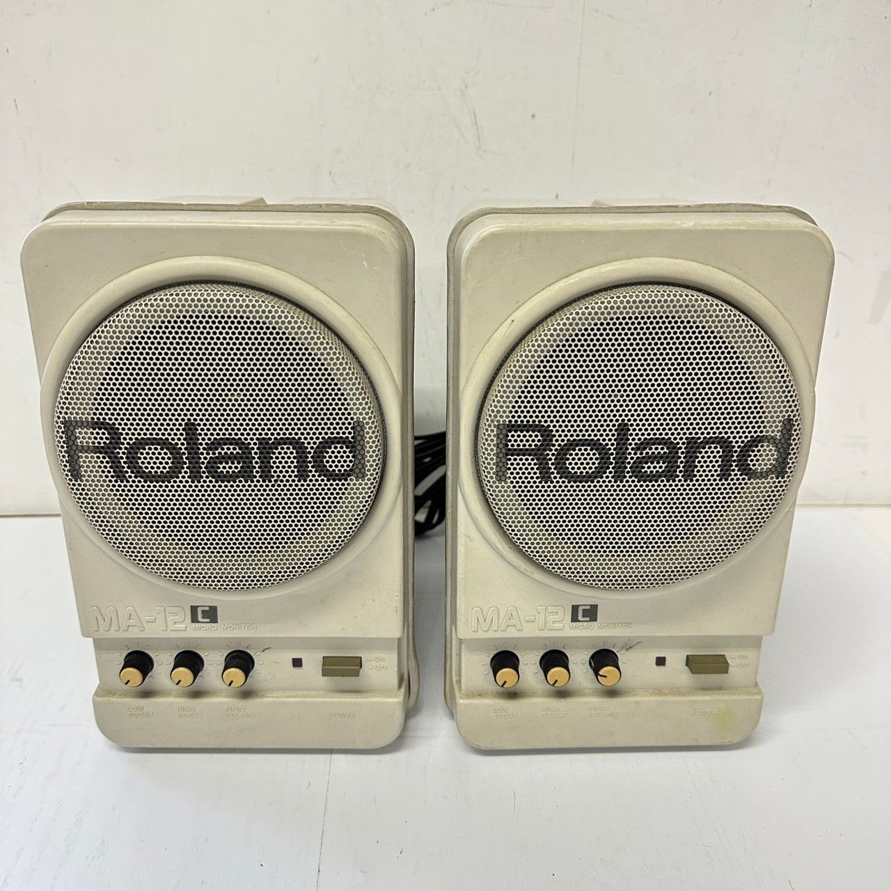 ローランド Roland MA-12C アンプ スピーカー ペアよろしくお願いします