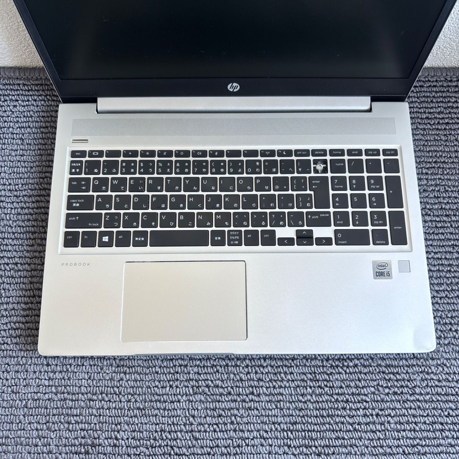 HP ProBook 450 G7 i5-10210U メモリ8GB 指紋認証 HP ProBook 450 G7 i5-10210U メモリ8GB SSD 256GB 指紋認証