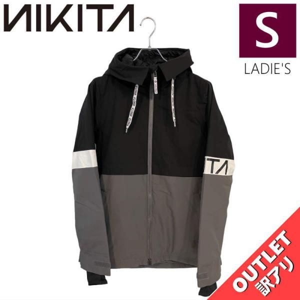 【OUTLET】 NIKITA LINDAN JKT BLACK Sサイズ レディース スノーボード スキー ジャケット JACKET アウトレット